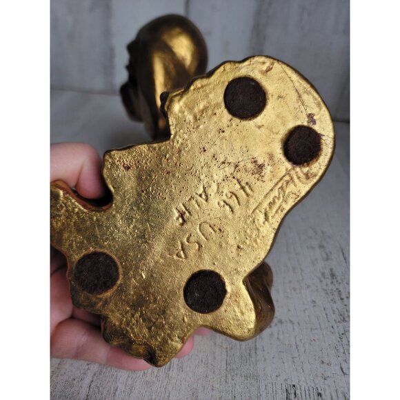 McFarlin‎ Gold Leaf dog puppy hetrick home decor set unique - Picture 6 of 6